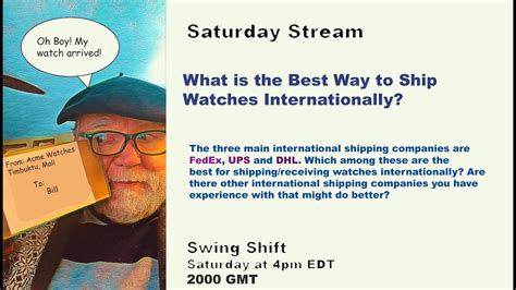 how to ship watches